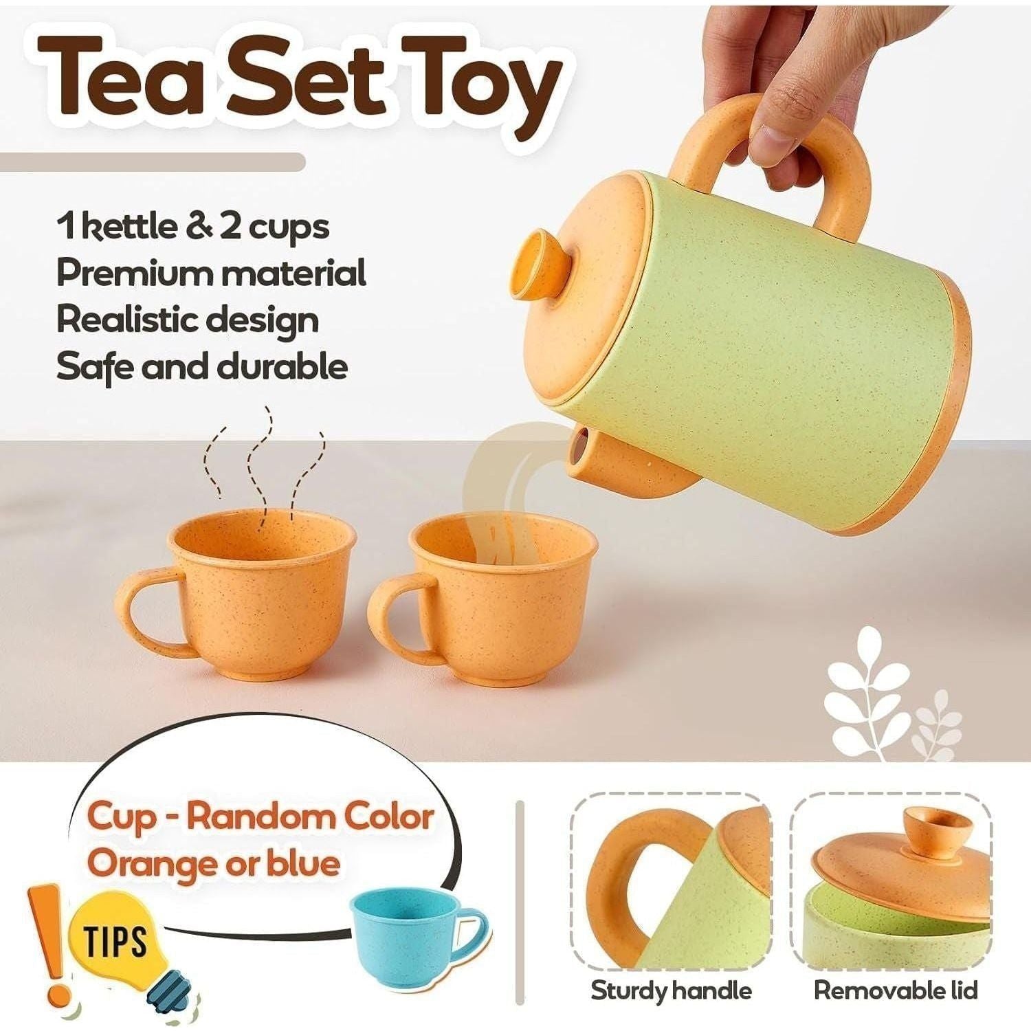 Play Kitchen Accessories Set, Kids Pots and Pans Playset, Cooking Toys Cookware Utensils for Kids Gifts for 3 4 5 6 Years Old Boys Girls Toddlers