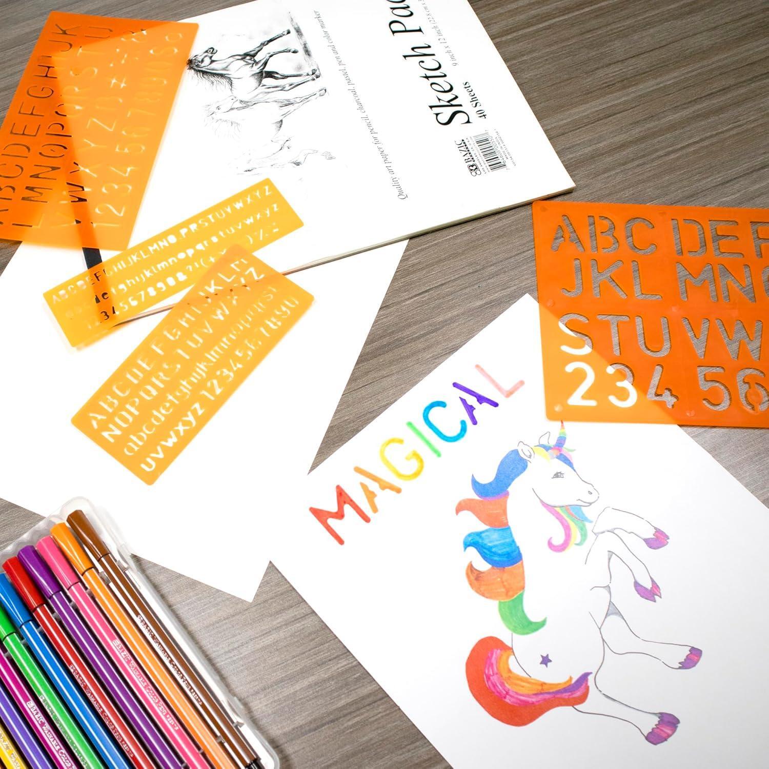Letter Stencil Set