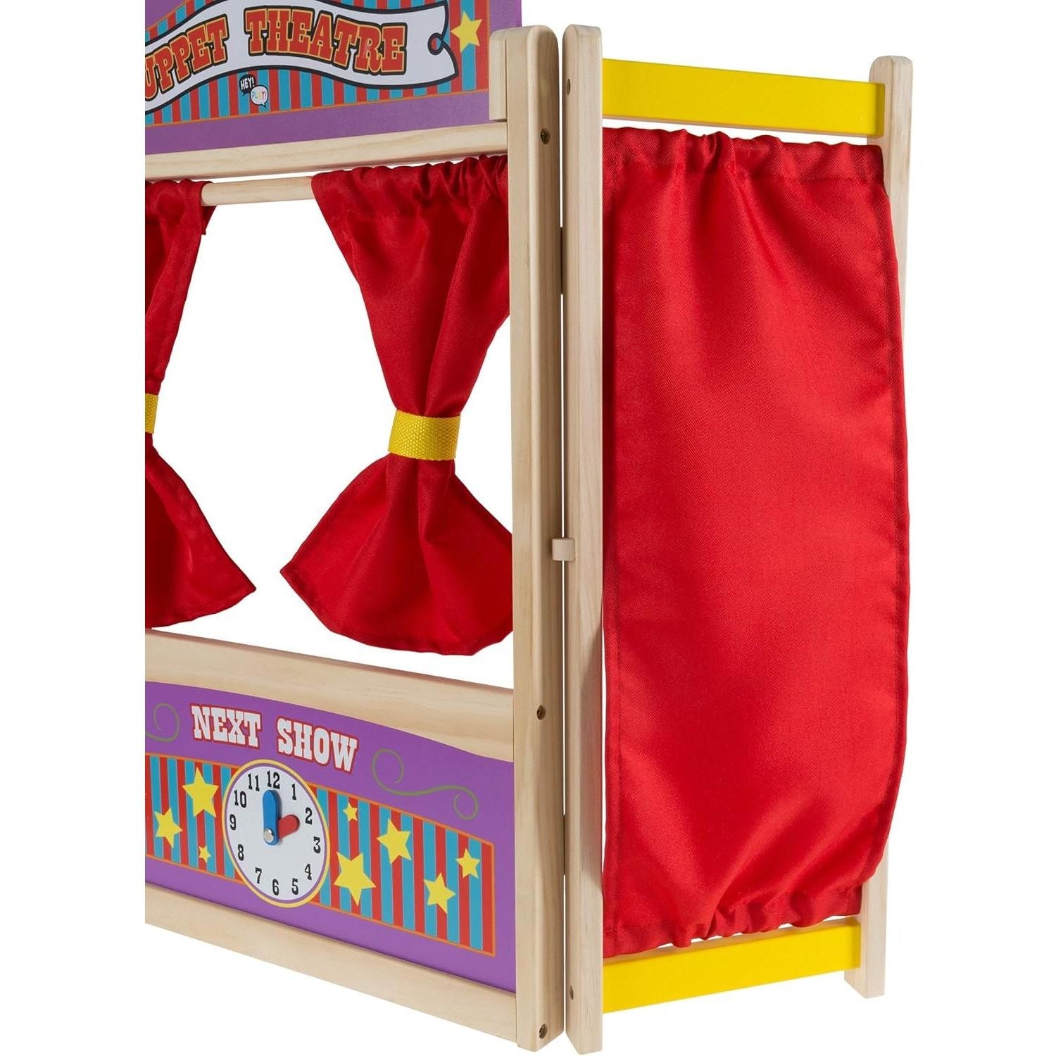 Wooden Tabletop Puppet Theater