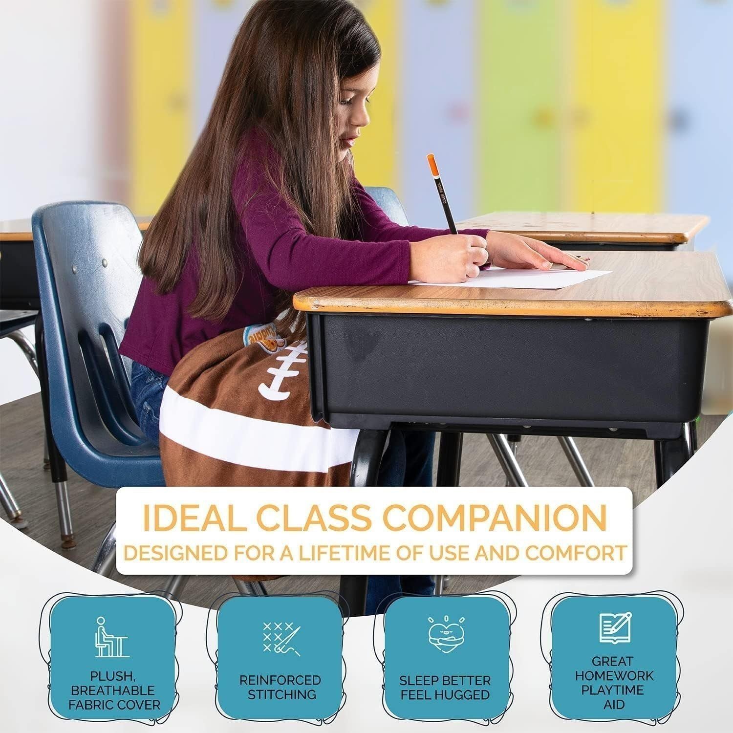 Football Weighted Lap Pad - 5 lbs