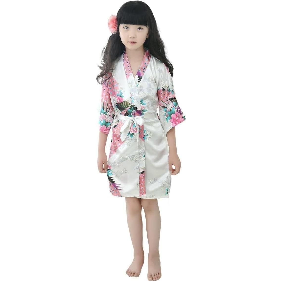 Satin Kimono Robe