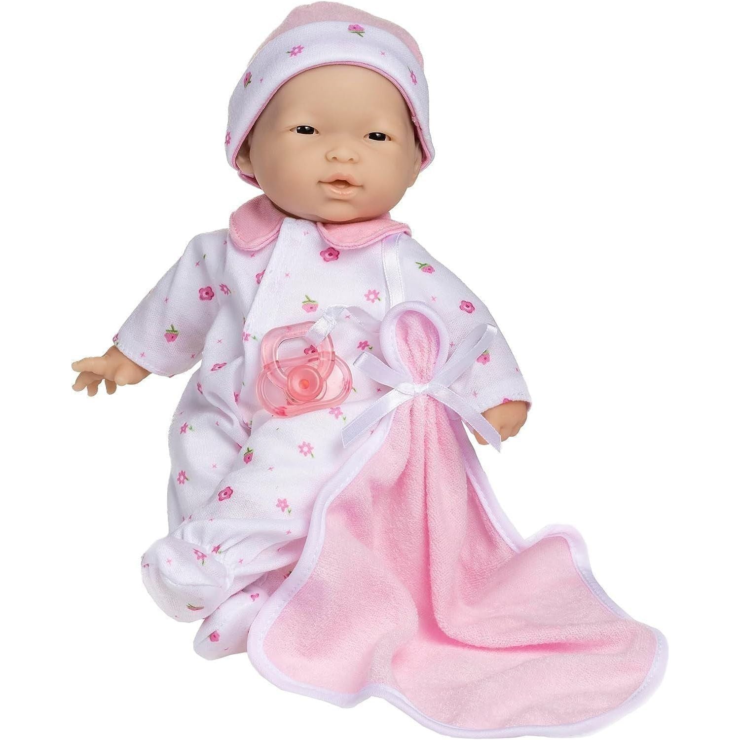 Berenguer 11" Asian La Baby Doll,Pink Asian