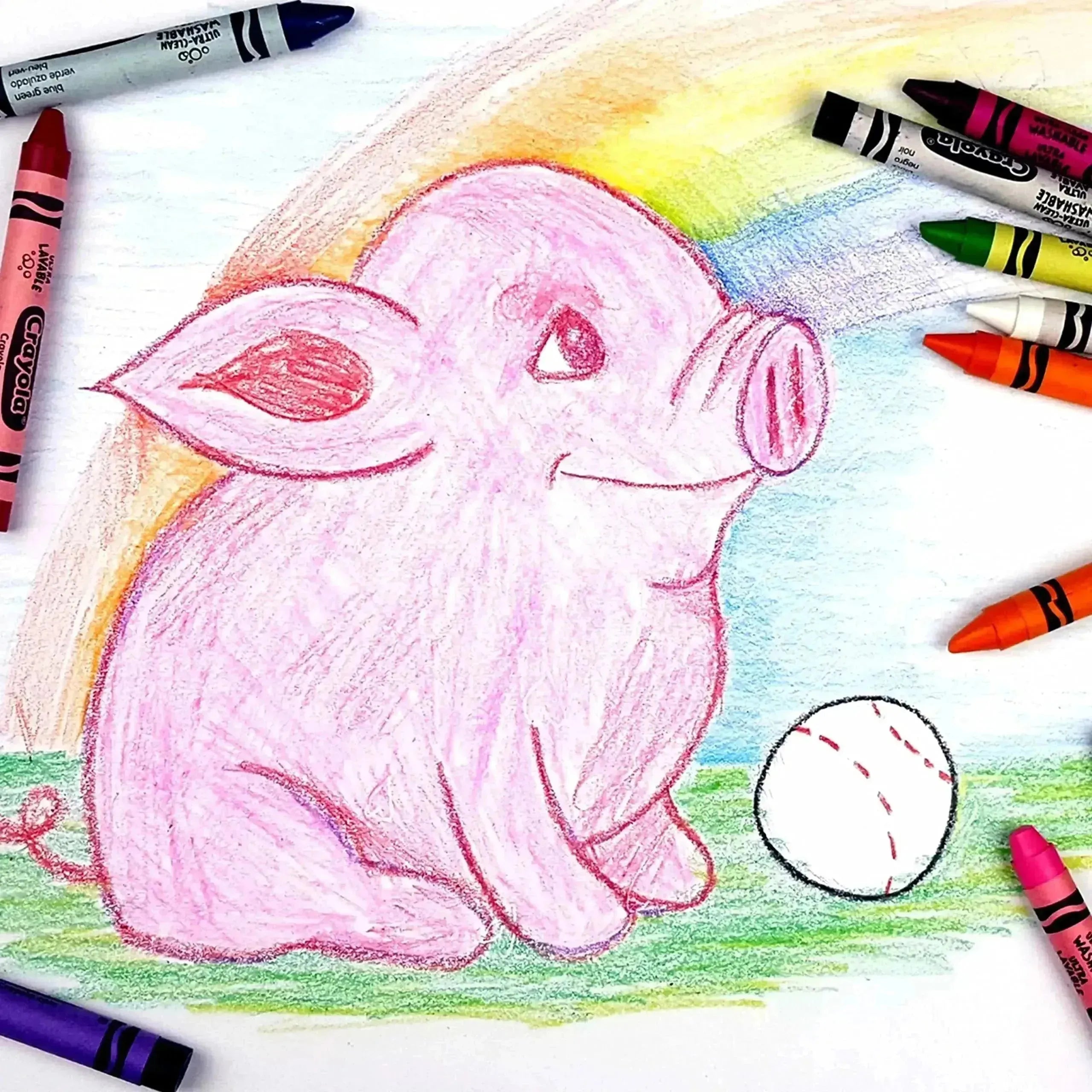Large Washable Crayola Crayons