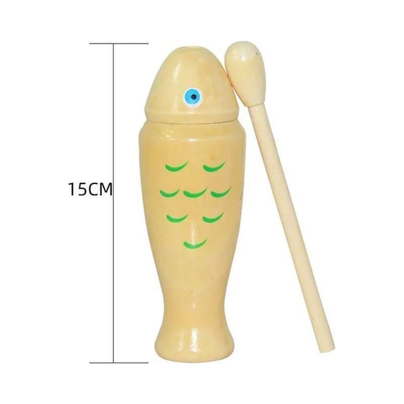 Wooden Musical Instruments for Children Montessori Educational Toy Natural Wood Music Instruments Set for Newborn Babies 0 12M