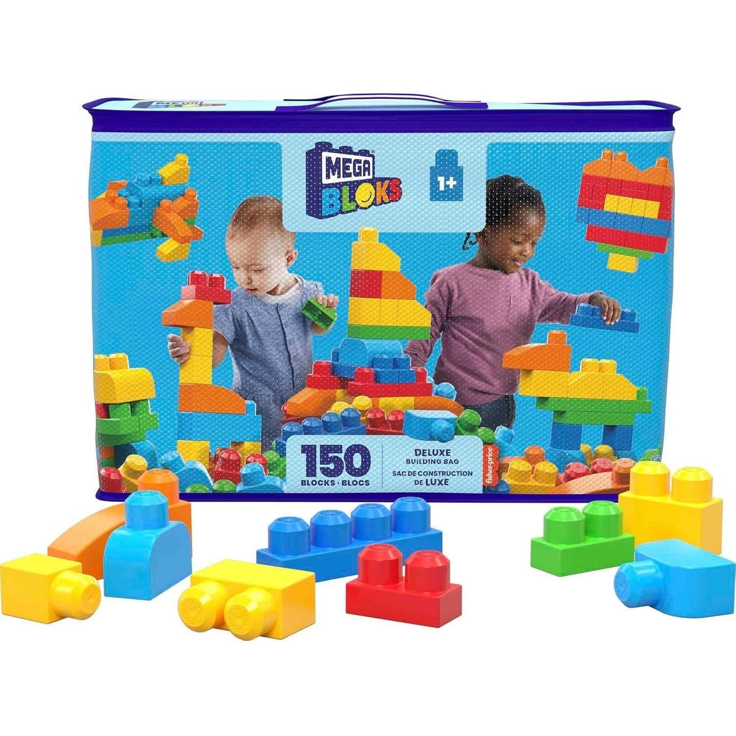 150 Piece Toddler Blocks Toys Set