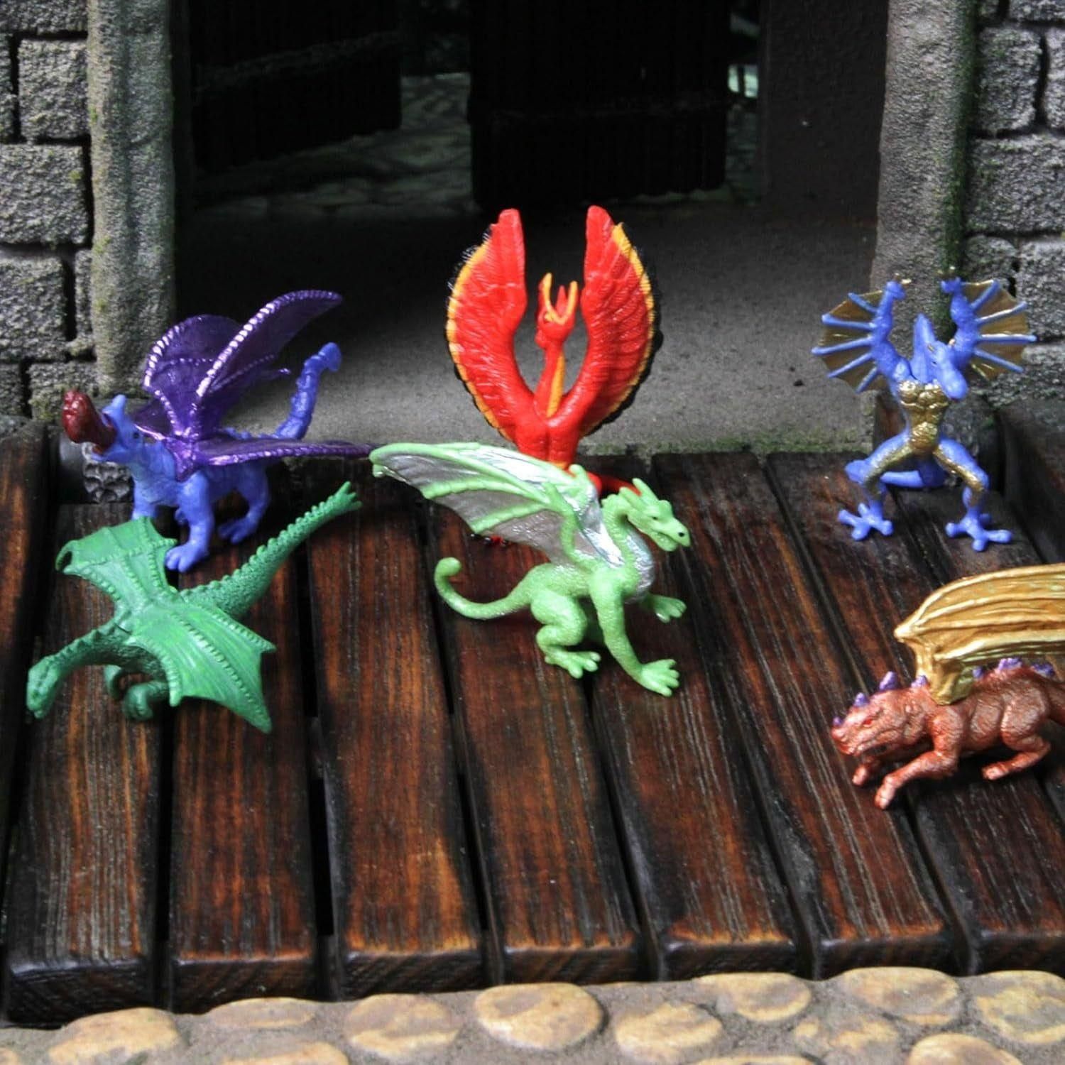 Mystical Dragon Miniature Figures