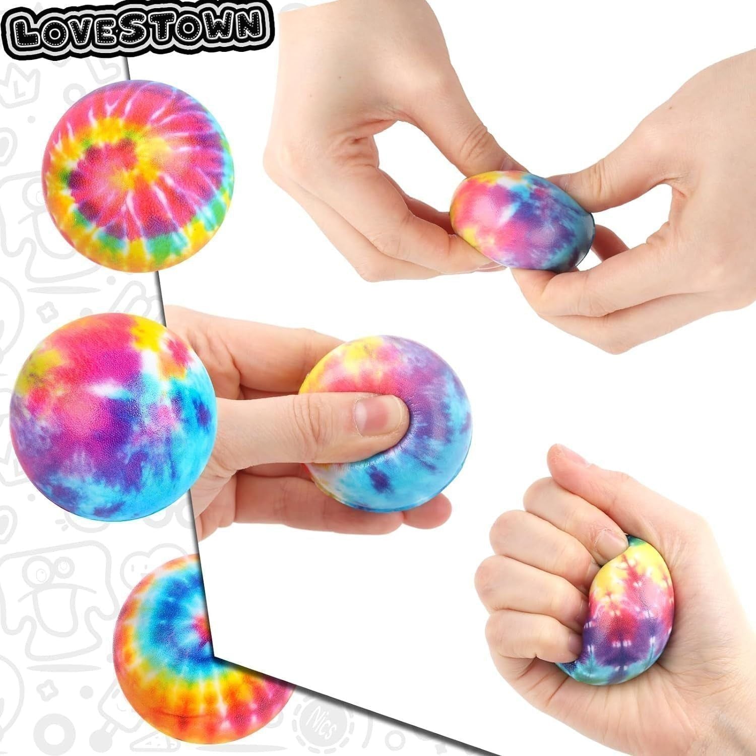 Mini Foam Stress Balls