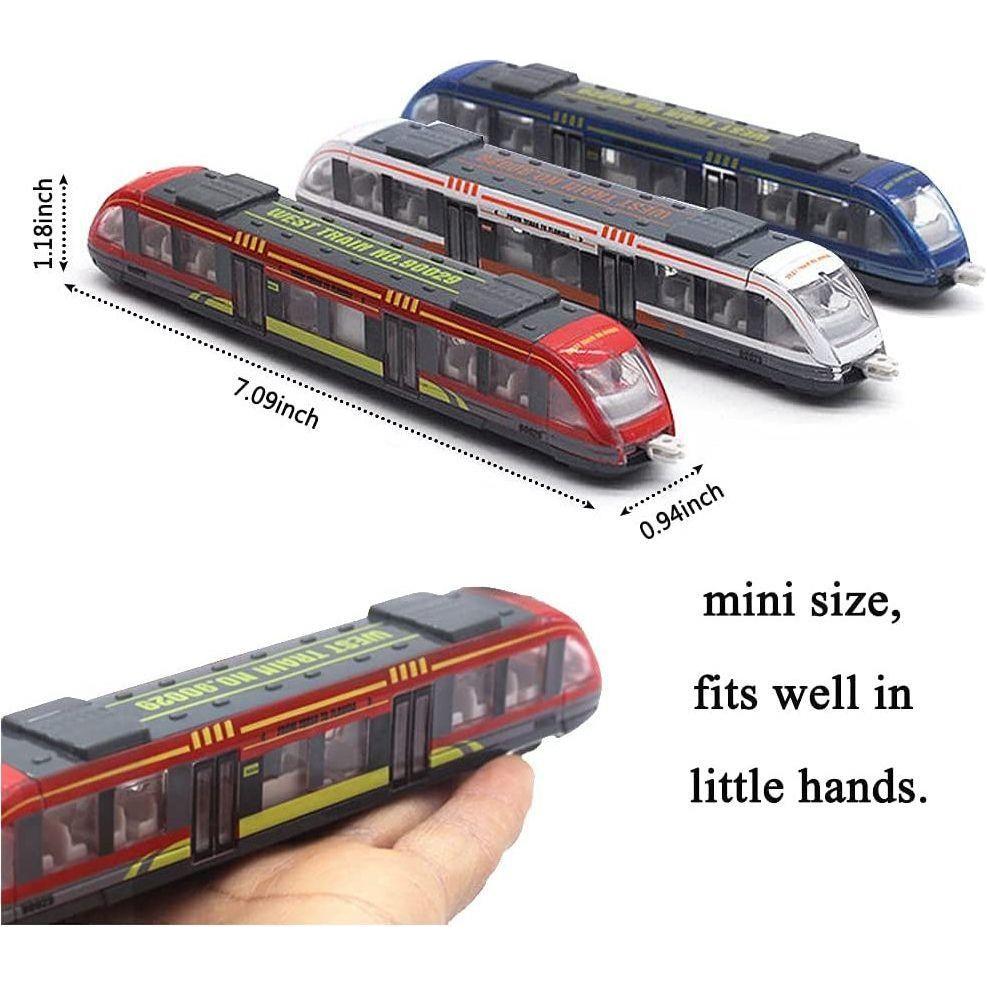 High Speed Subway and Train Set