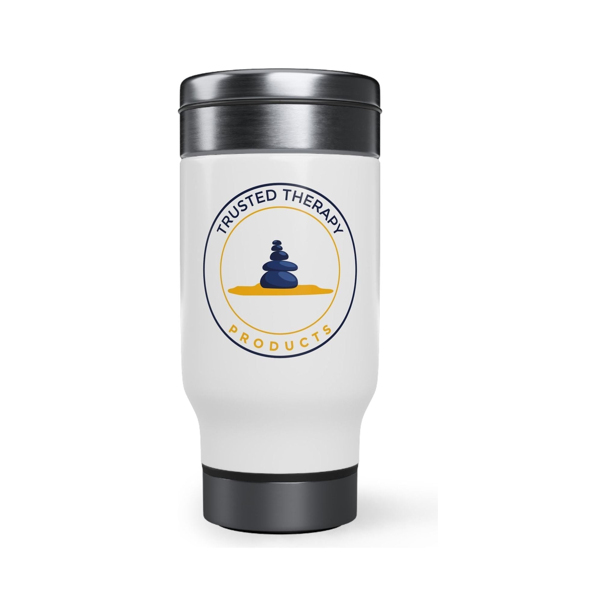 Stainless Steel Travel Mug with Handle