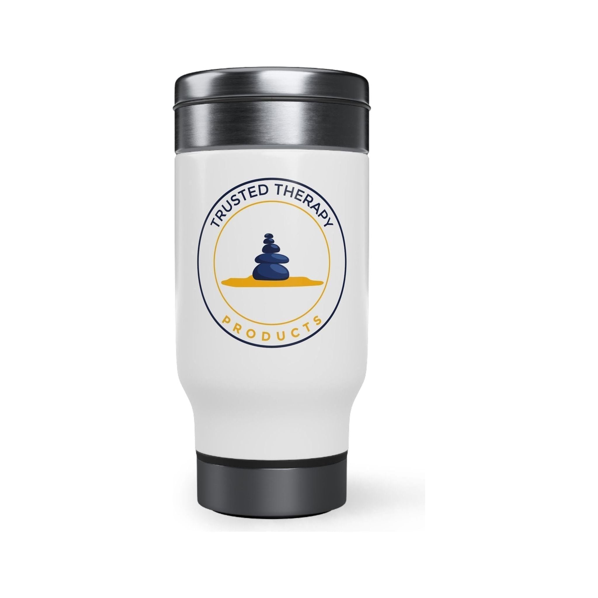 Stainless Steel Travel Mug with Handle