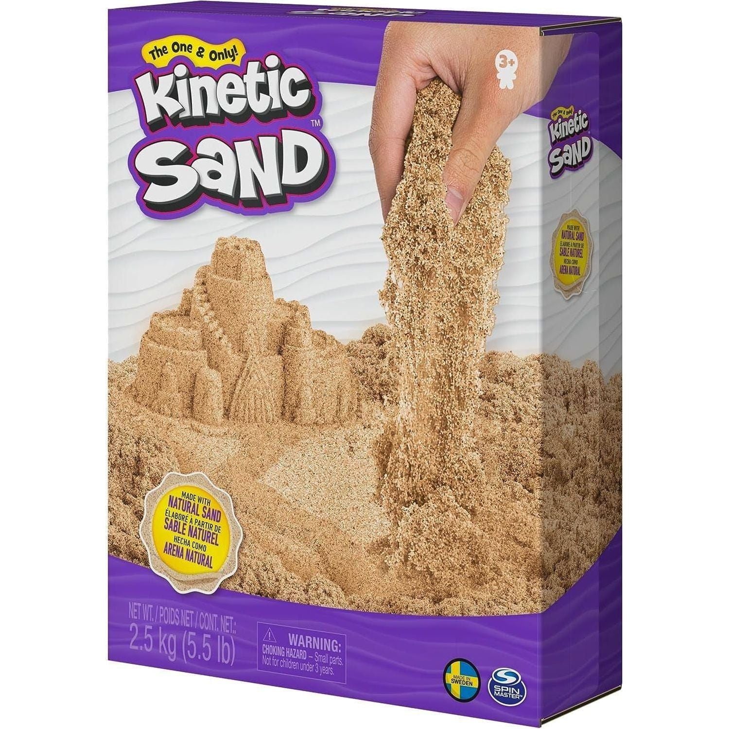 Natural Brown Kinetic Sand