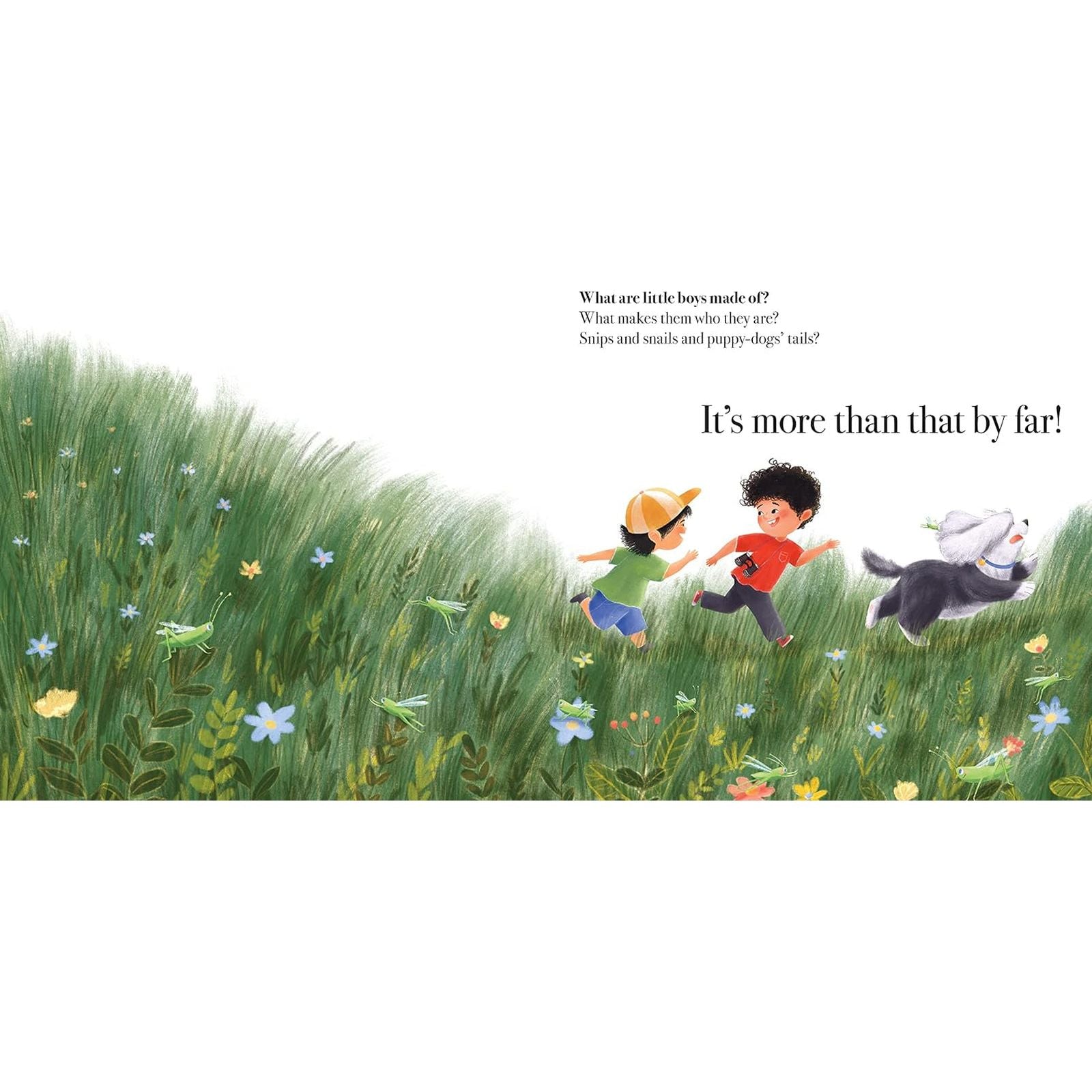 What Little Boys Are Made Of: a Modern Nursery Rhyme to Encourage and Celebrate Boys