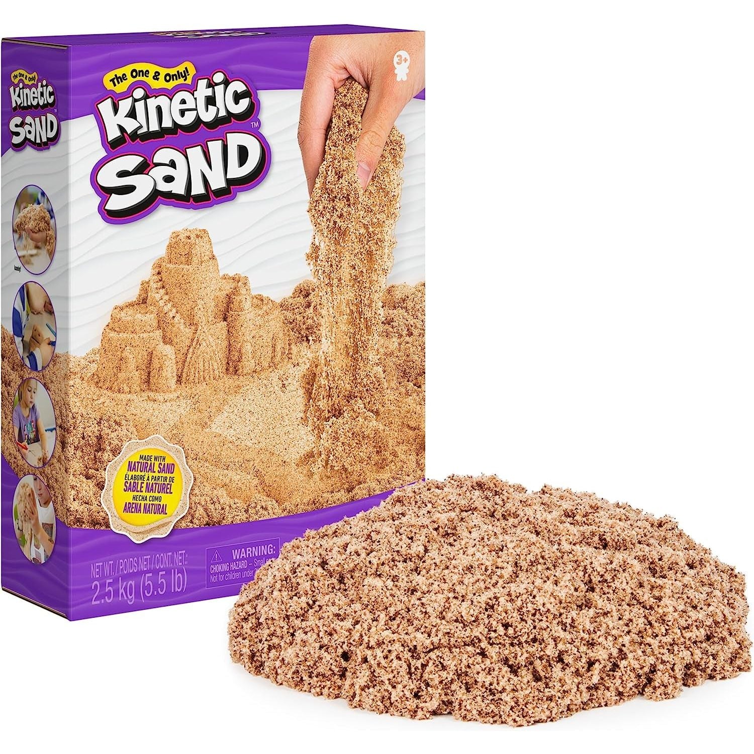 Natural Brown Kinetic Sand