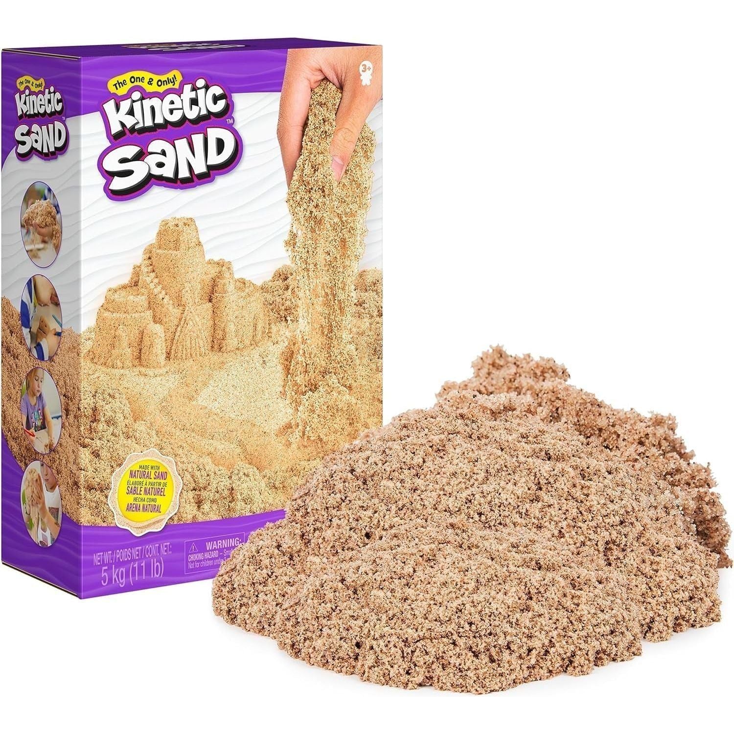 Natural Brown Kinetic Sand