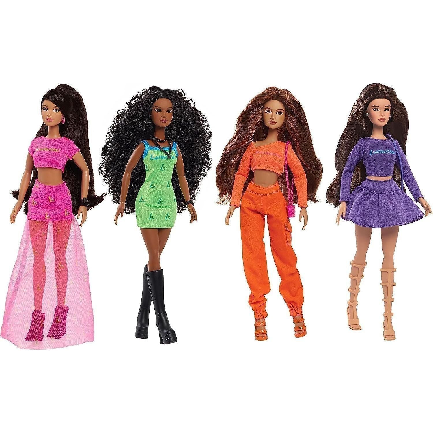 The First All-Latina Line of Fashion Dolls, Latinistas 11.5-Inch Julianna Latina Fashion Doll and Accessories, Kids Toys for Ages 3 Up, Designed and Developed by Purpose Toys LATIN