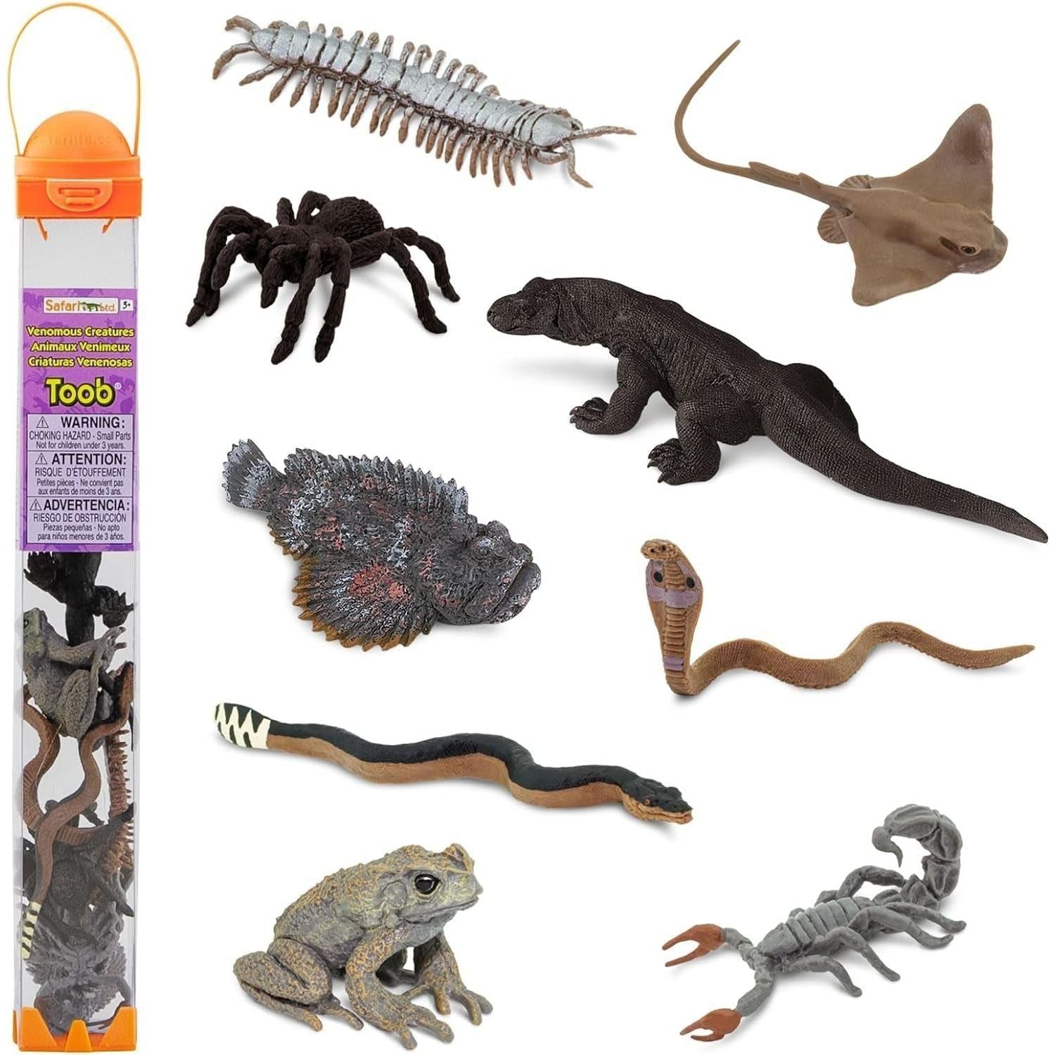 Venomous Creature Miniature Figurines