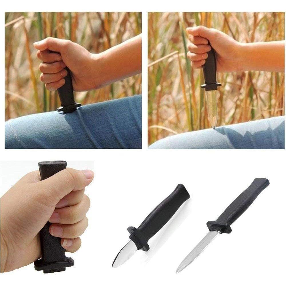 Retractable Plastic Knife