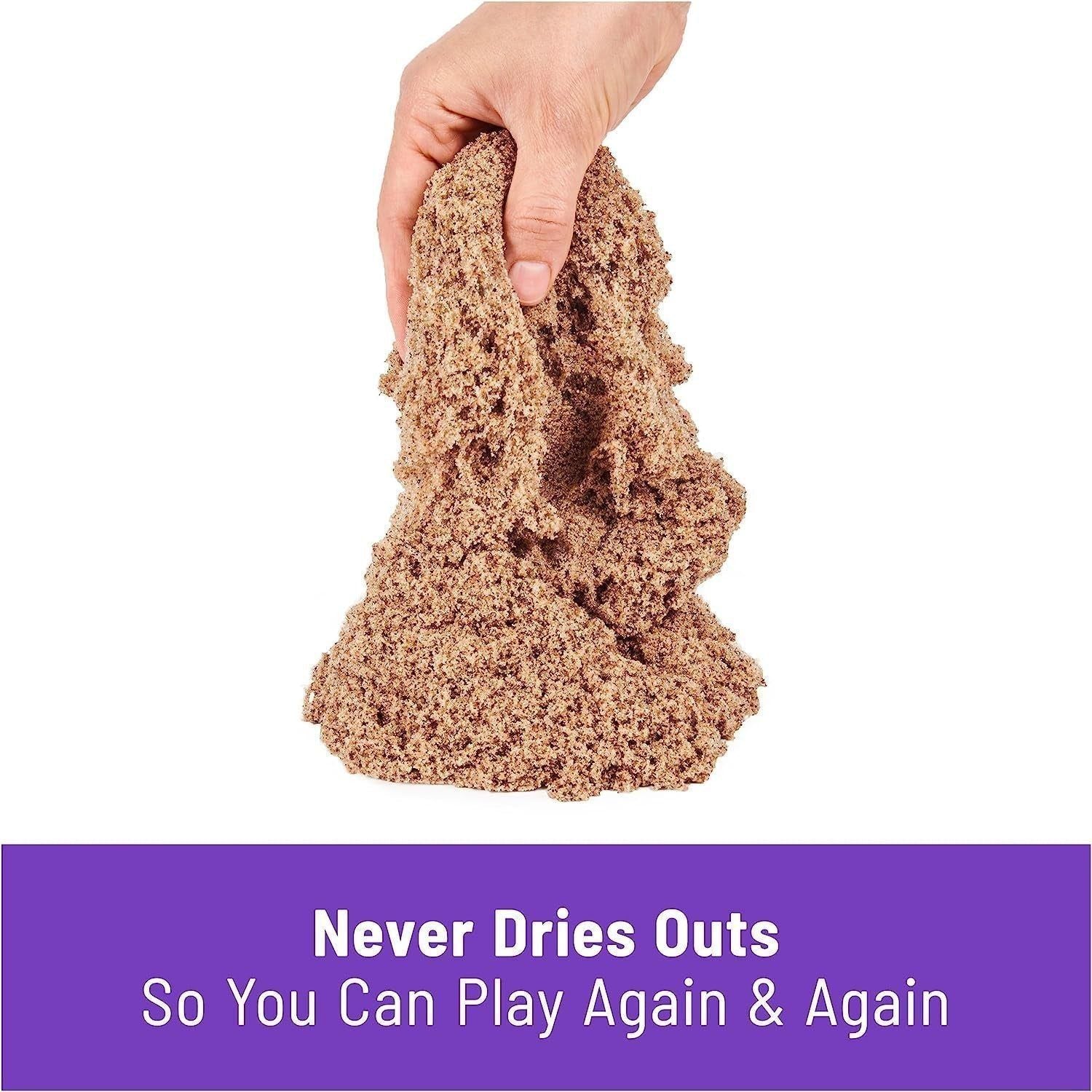 Natural Brown Kinetic Sand