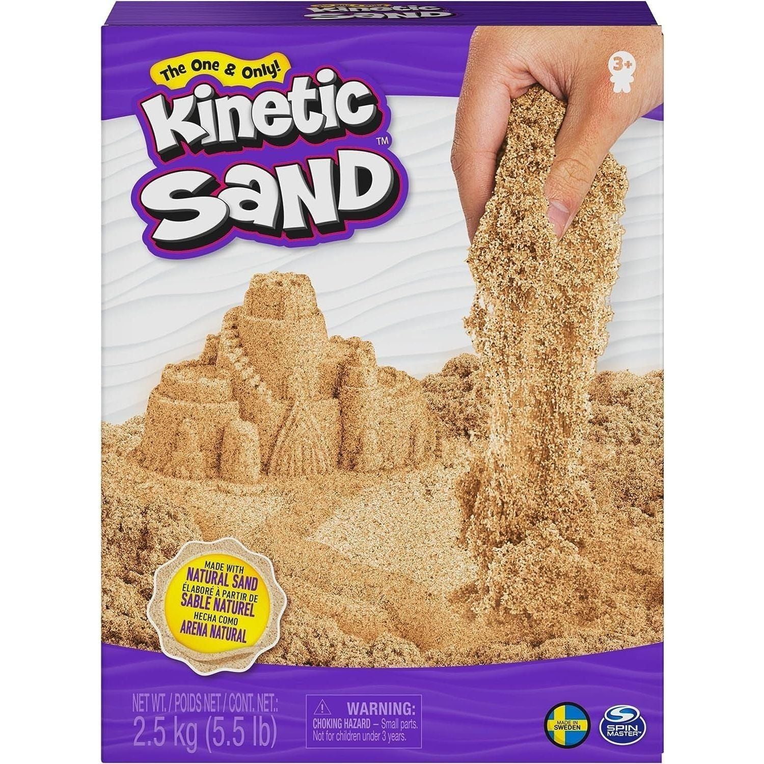 Natural Brown Kinetic Sand