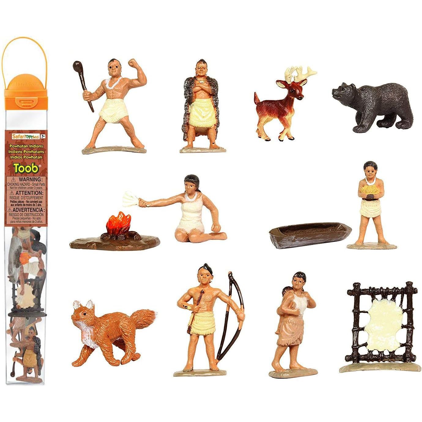 Powhatan Indians Miniature Figurines