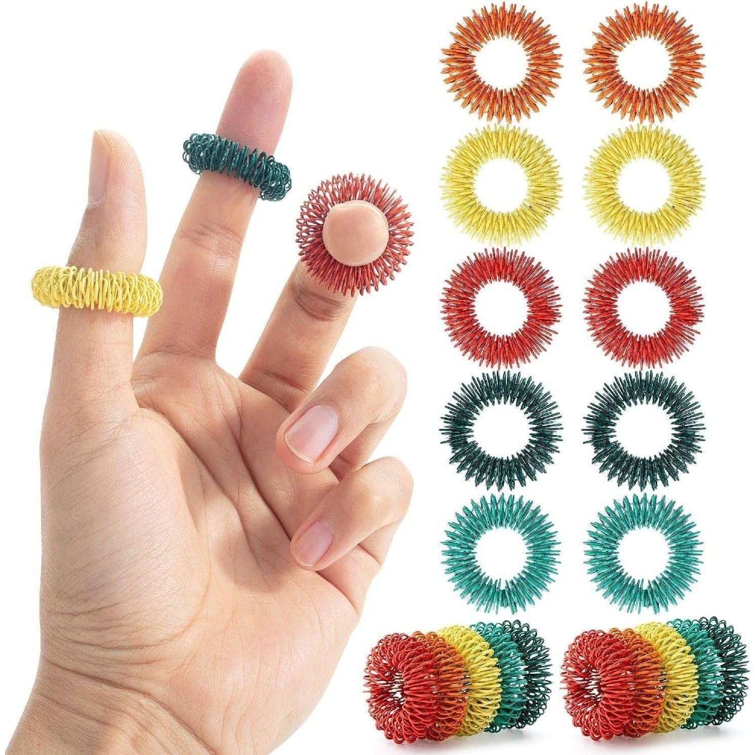 Spiky Sensory Rings