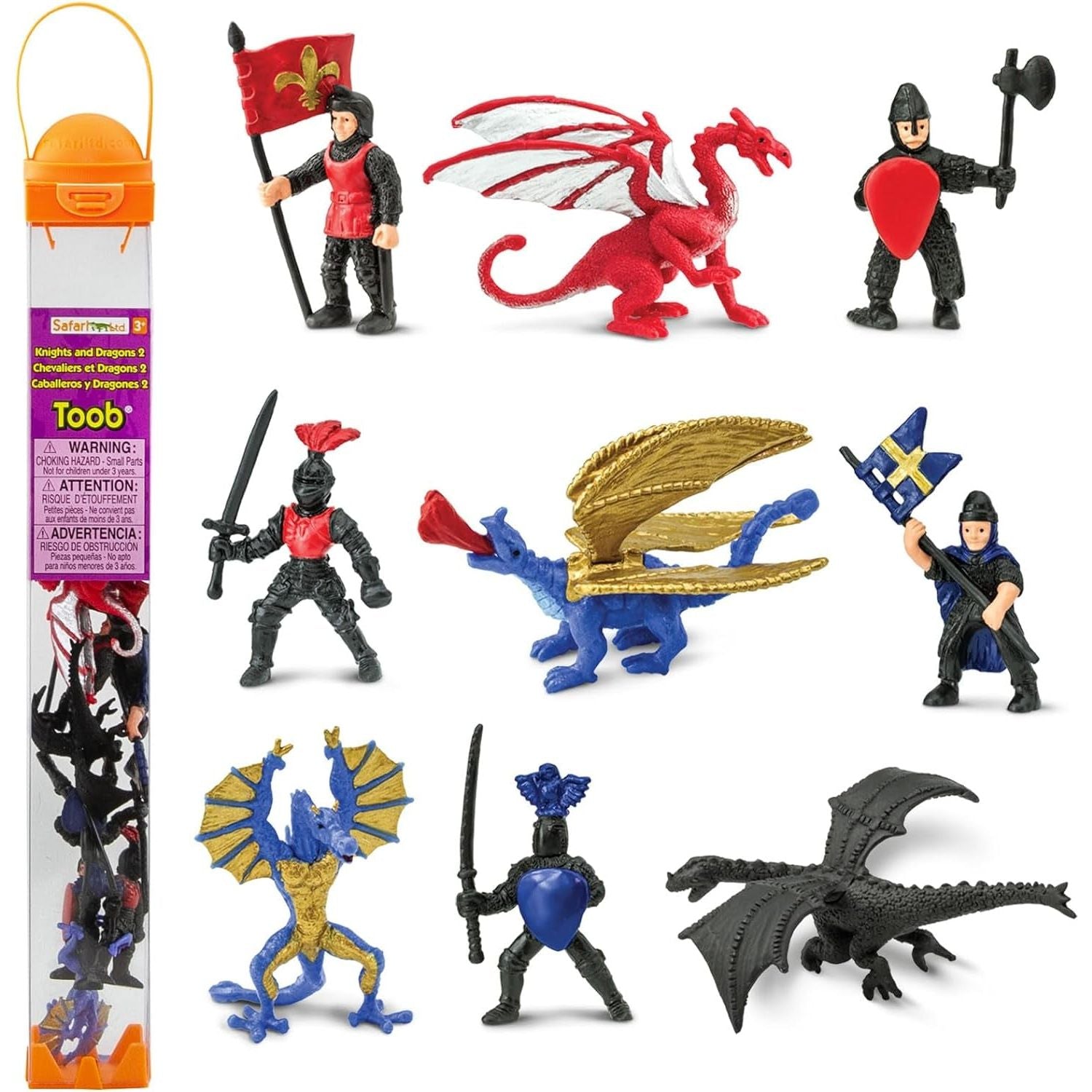 Knights & Dragons Miniature Figurines