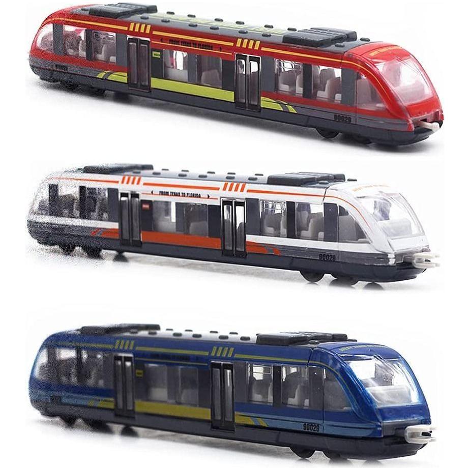 High Speed Subway and Train Set