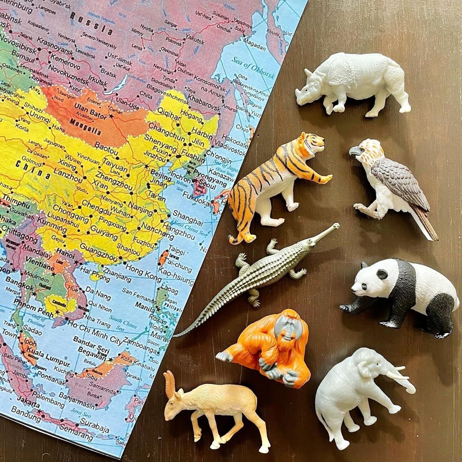 Asian Animals Miniature Figures