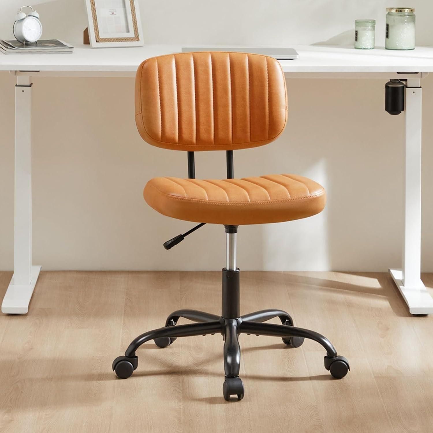 Small Office Desk Chair with Wheels