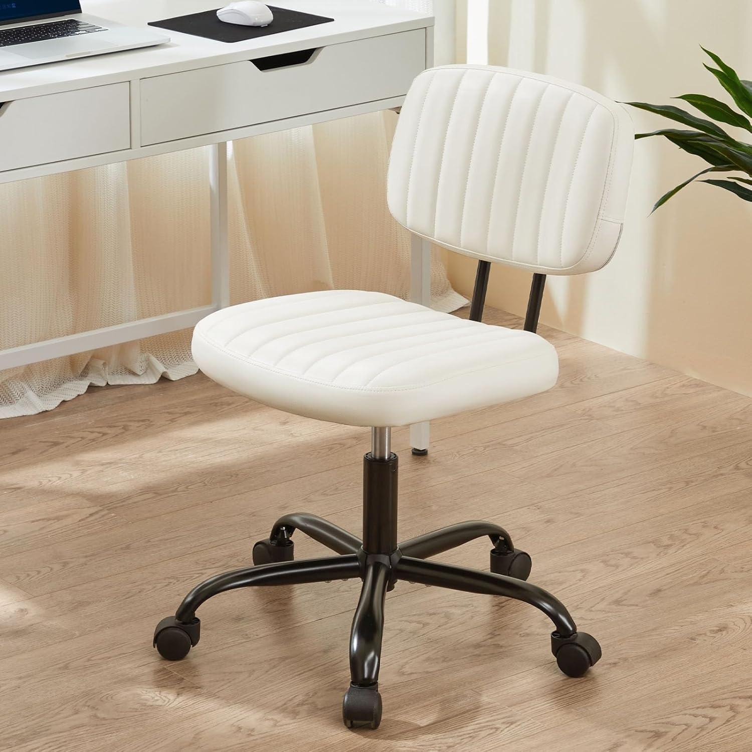 Small Office Desk Chair with Wheels