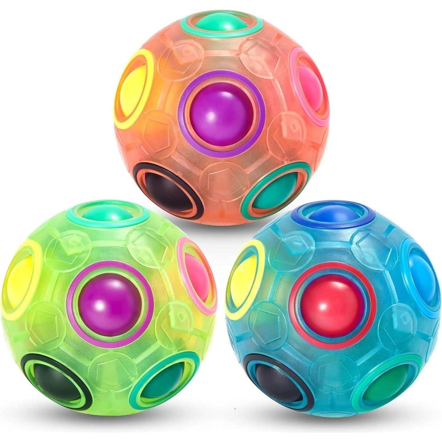 Magic Rainbow Puzzle Ball