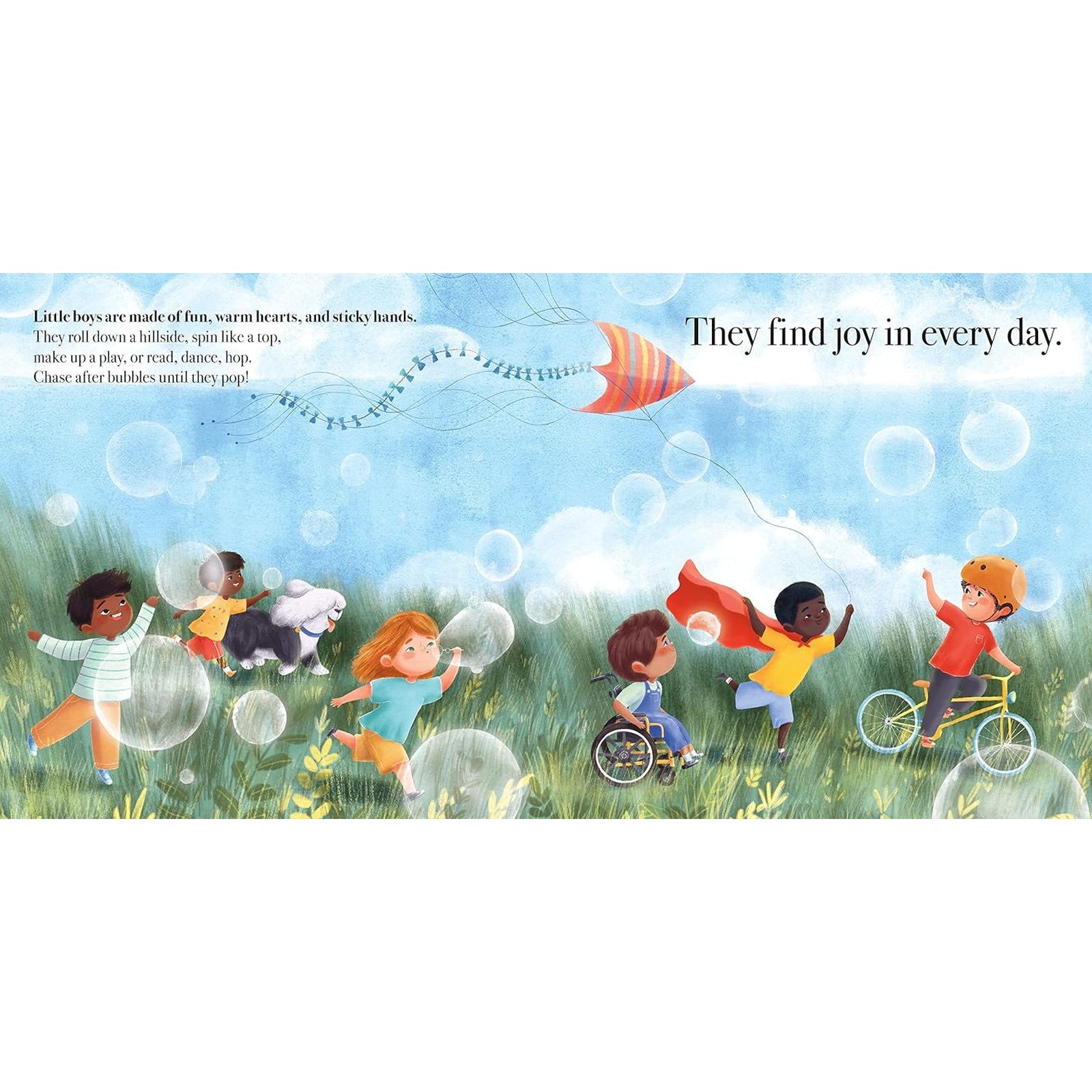 What Little Boys Are Made Of: a Modern Nursery Rhyme to Encourage and Celebrate Boys