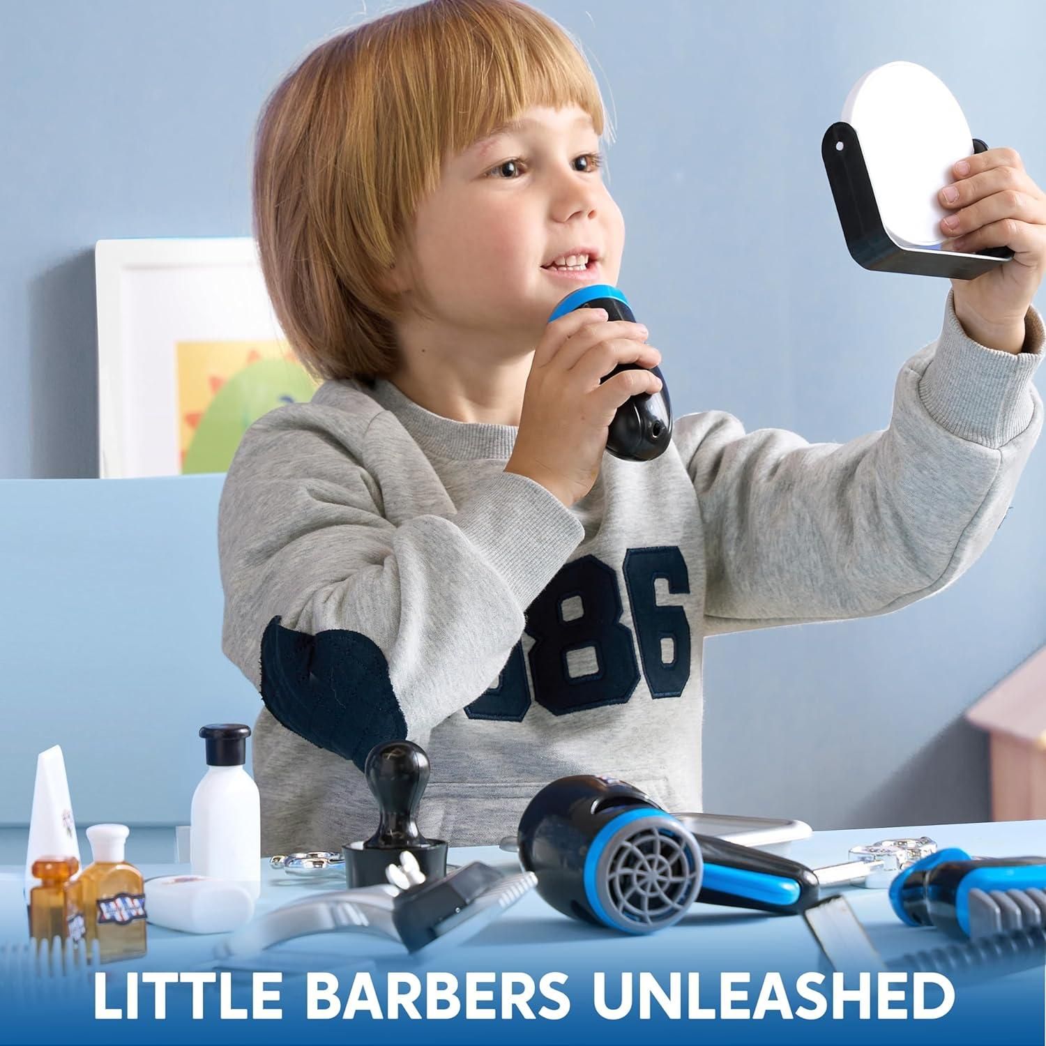 Pretend Play Barber Shaving & Grooming Kit