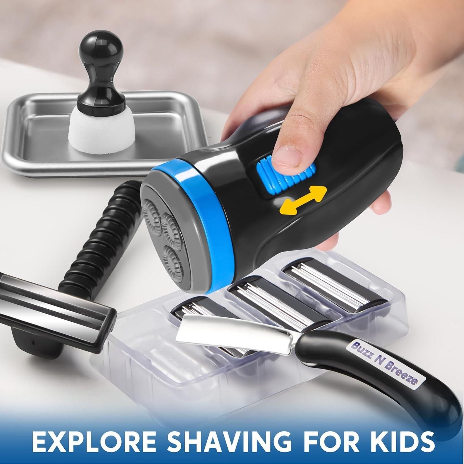 Pretend Play Barber Shaving & Grooming Kit