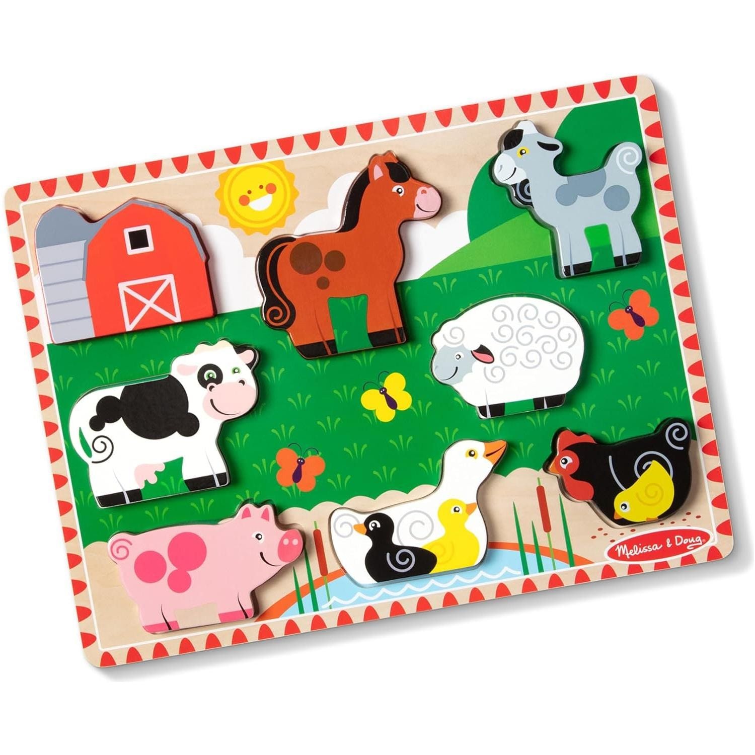 Safari Wooden Chunky Puzzle