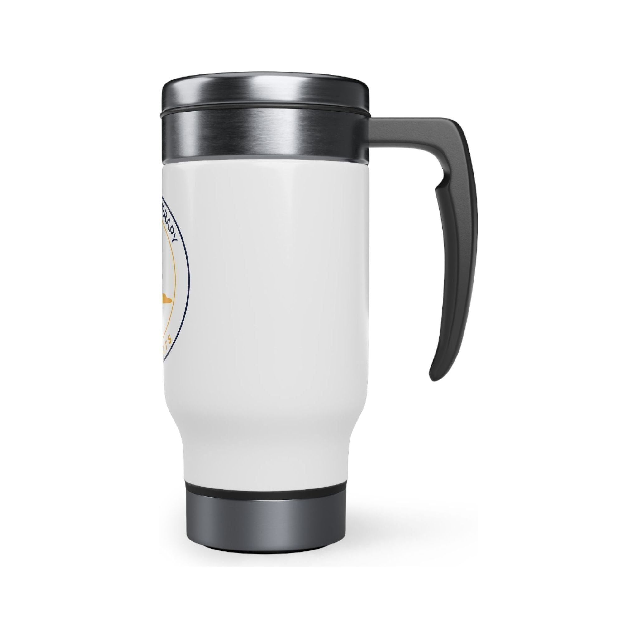 Stainless Steel Travel Mug with Handle