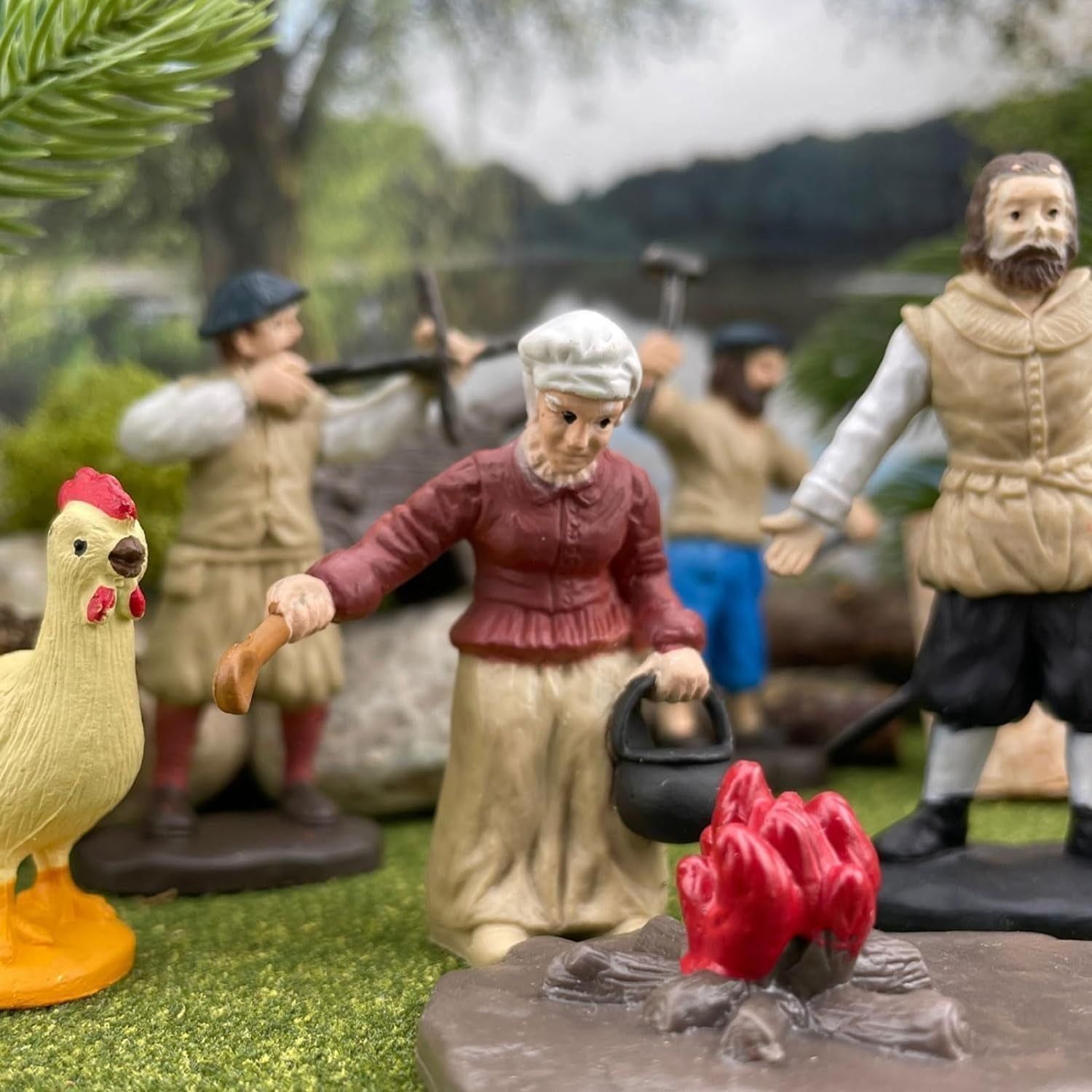 Jamestown Settler Miniature Figures