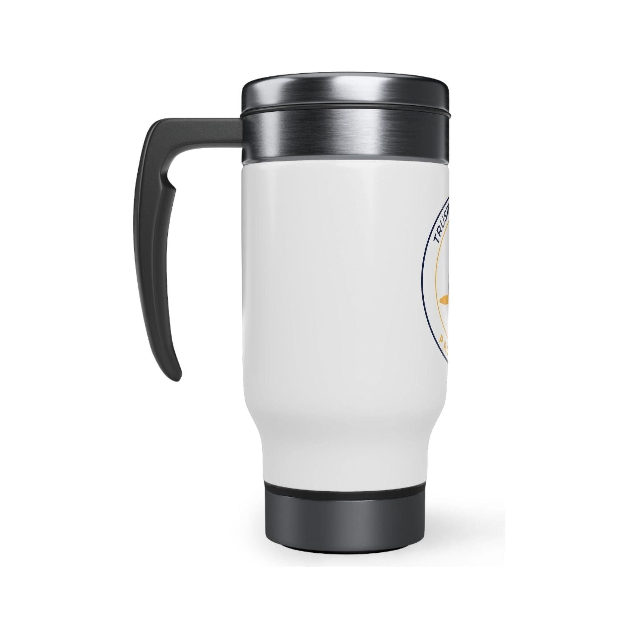 Stainless Steel Travel Mug with Handle