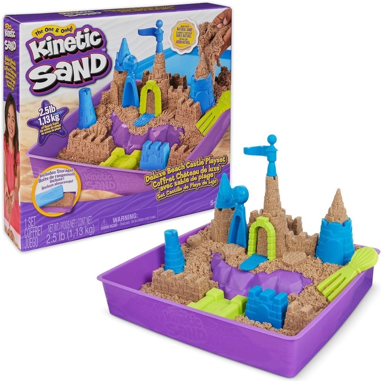 Natural Brown Kinetic Sand