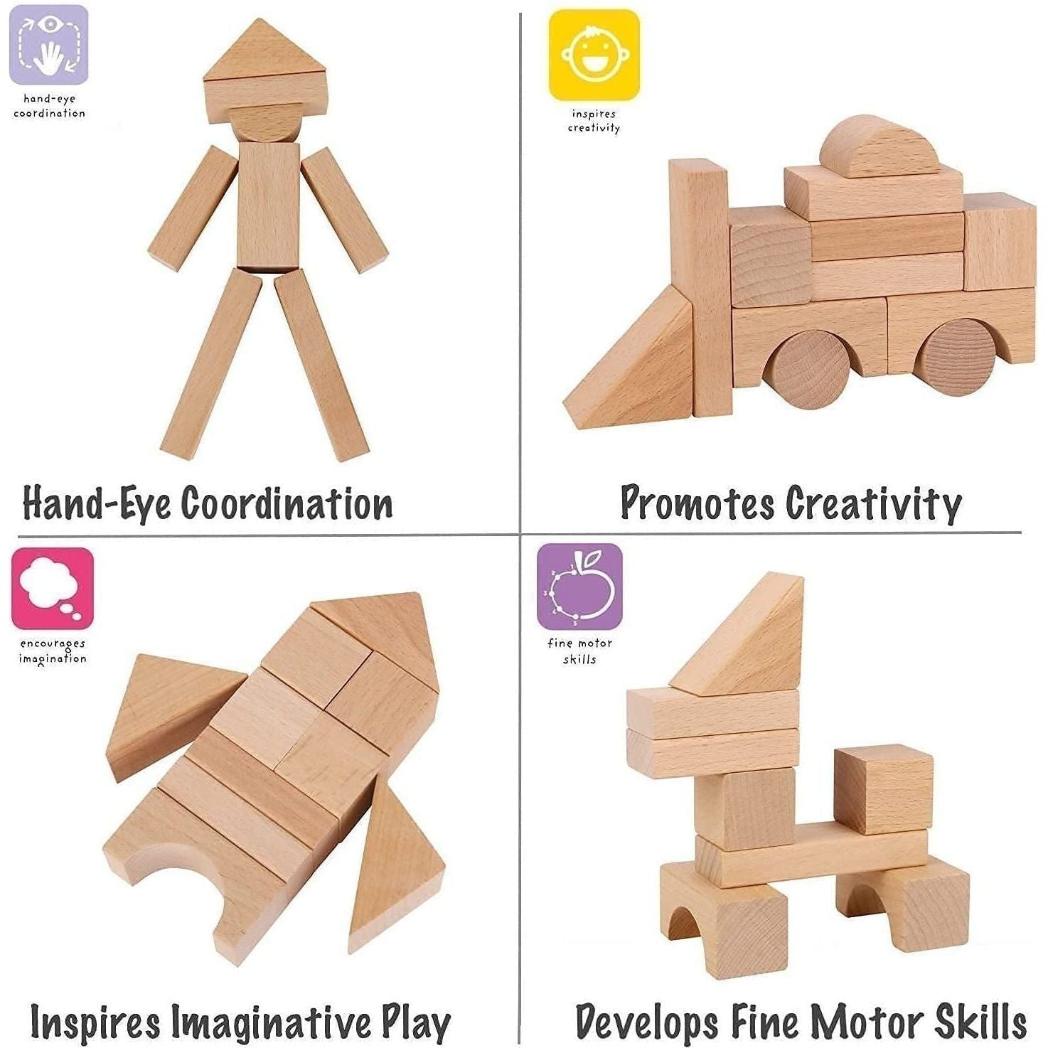 Wooden Stacking Blocks