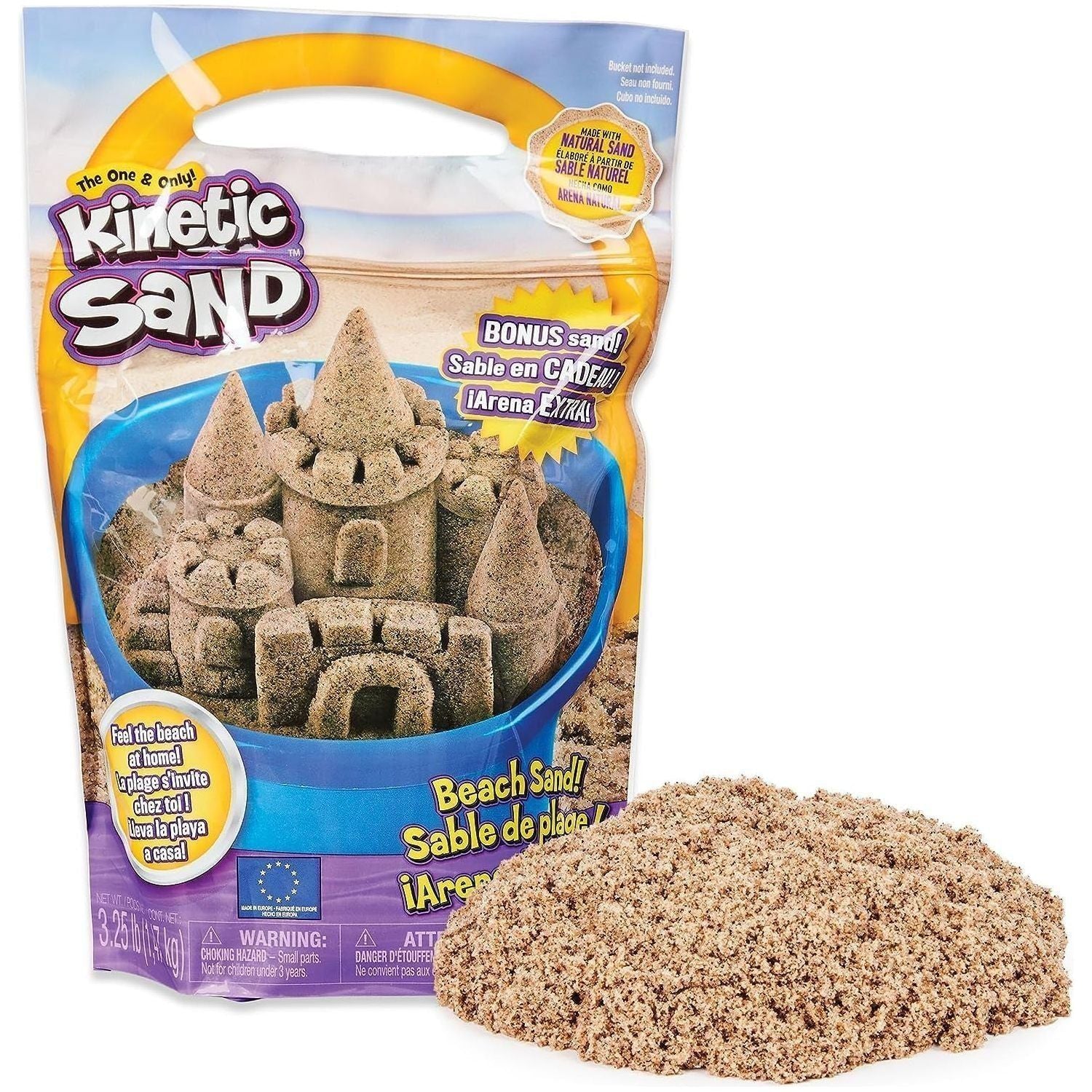 Natural Brown Kinetic Sand