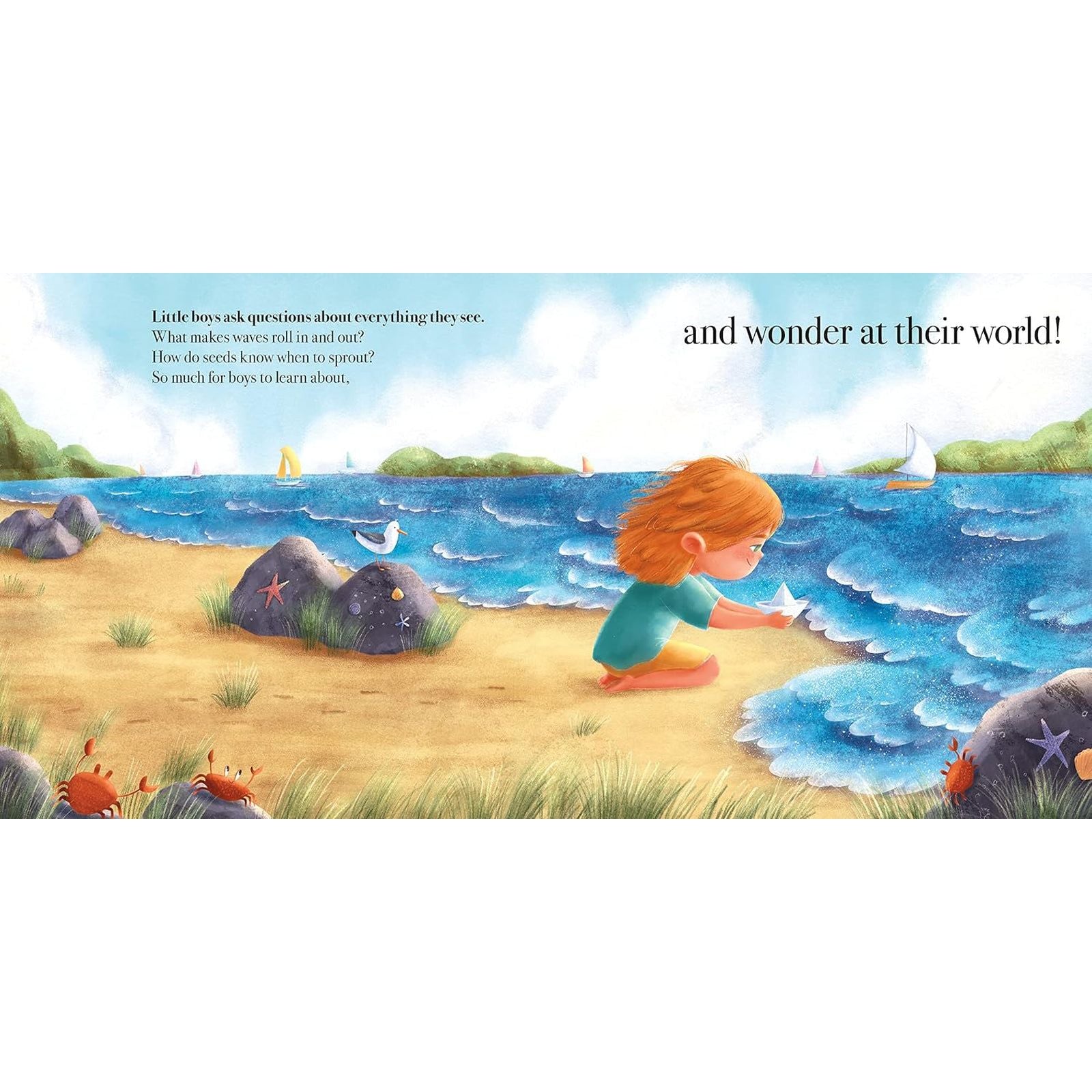 What Little Boys Are Made Of: a Modern Nursery Rhyme to Encourage and Celebrate Boys