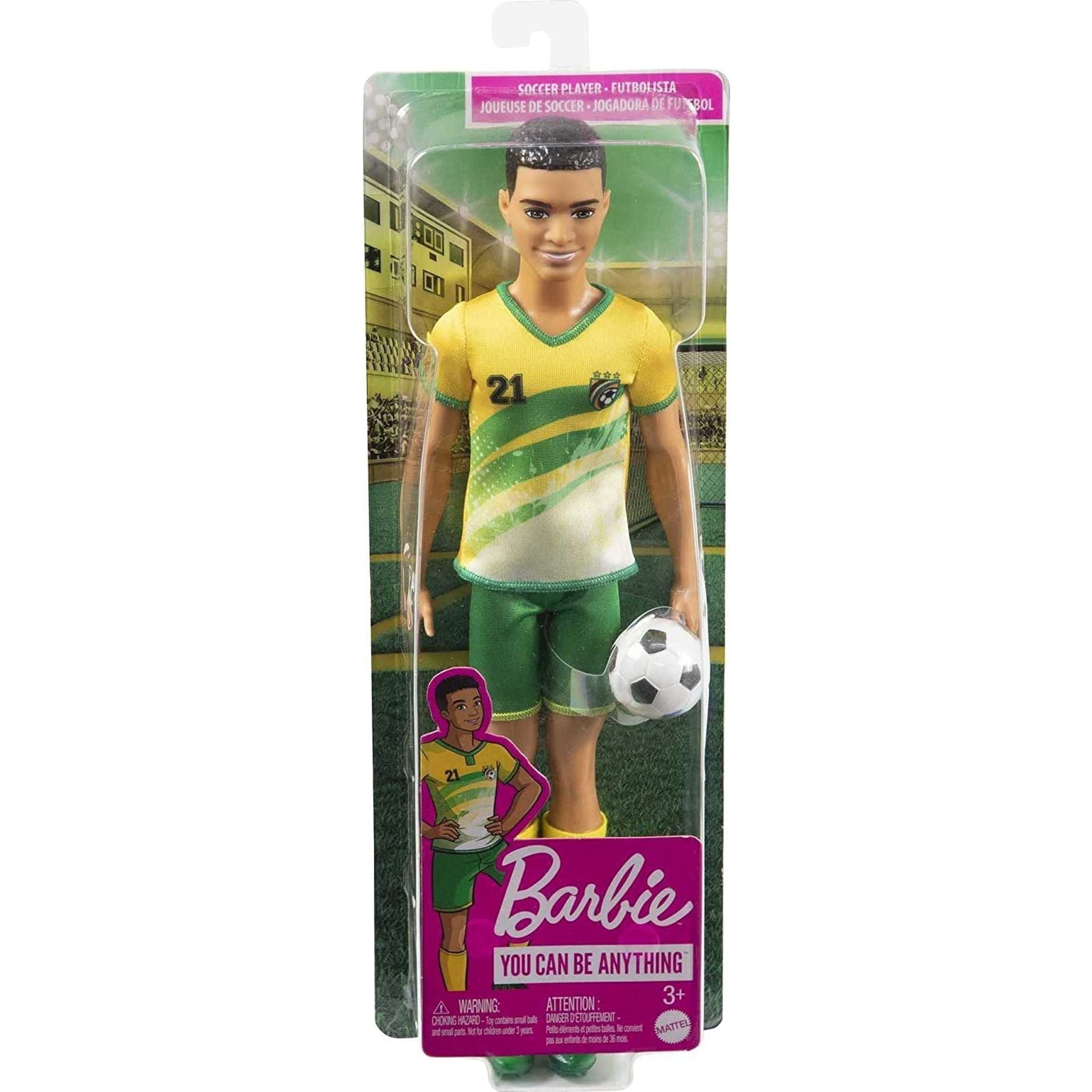 Soccer Ken Doll