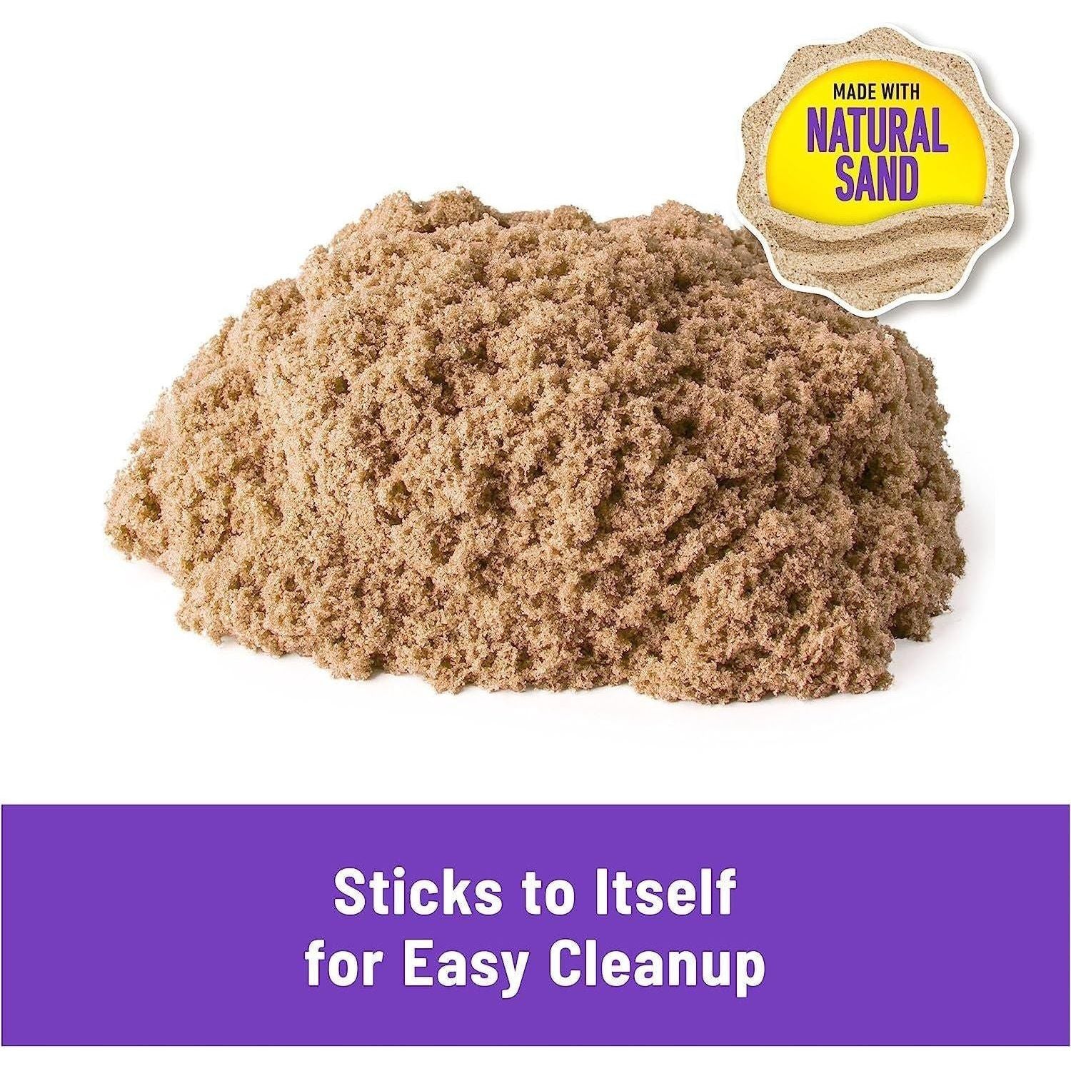 Natural Brown Kinetic Sand