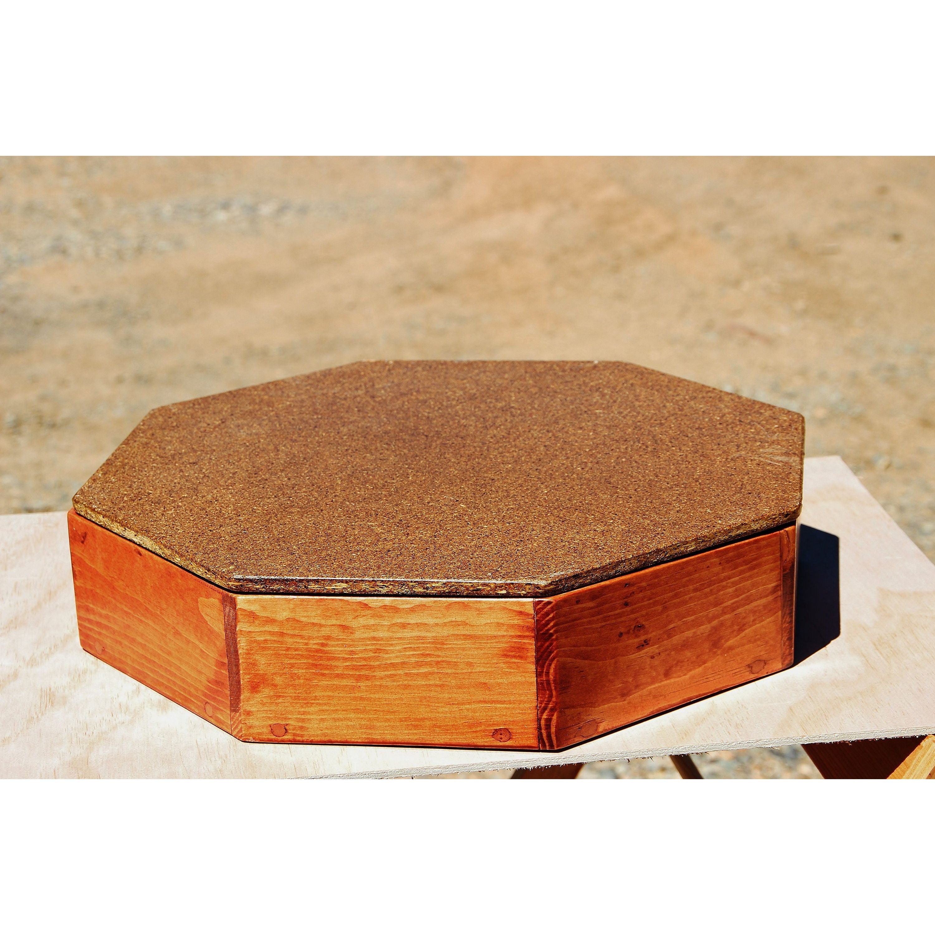 Octagon Sandtray With Lid