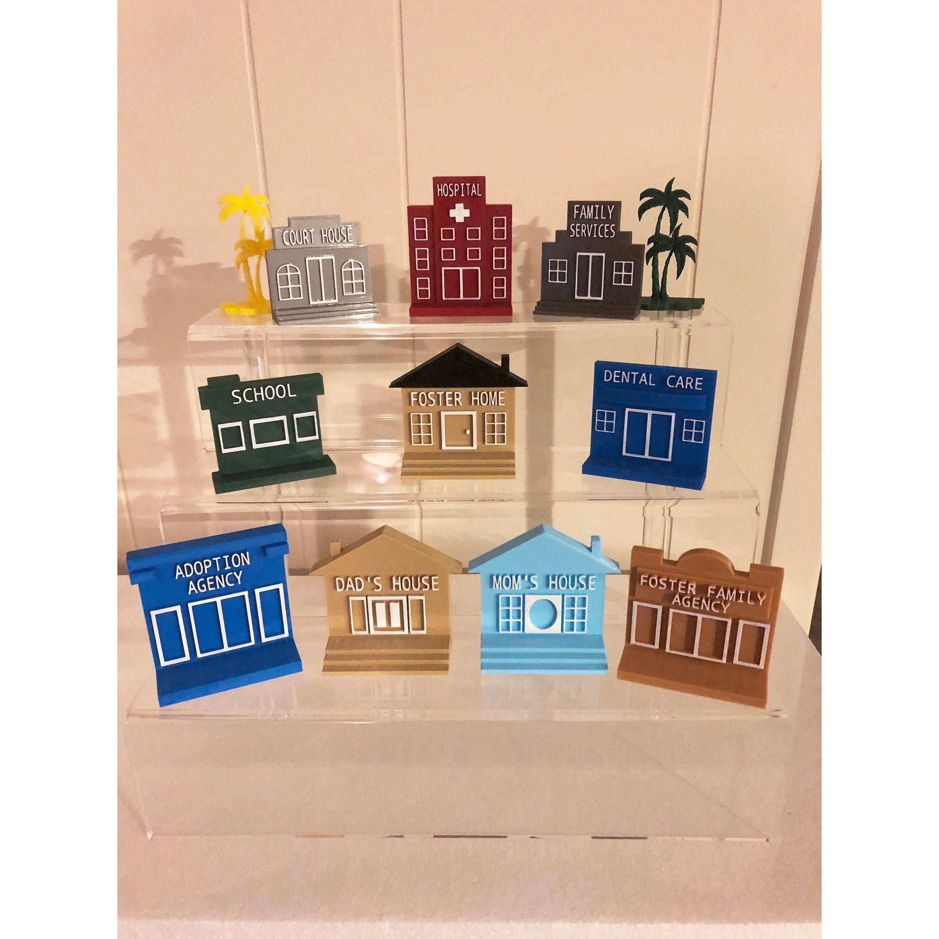 Mini Buildings for Sandtray