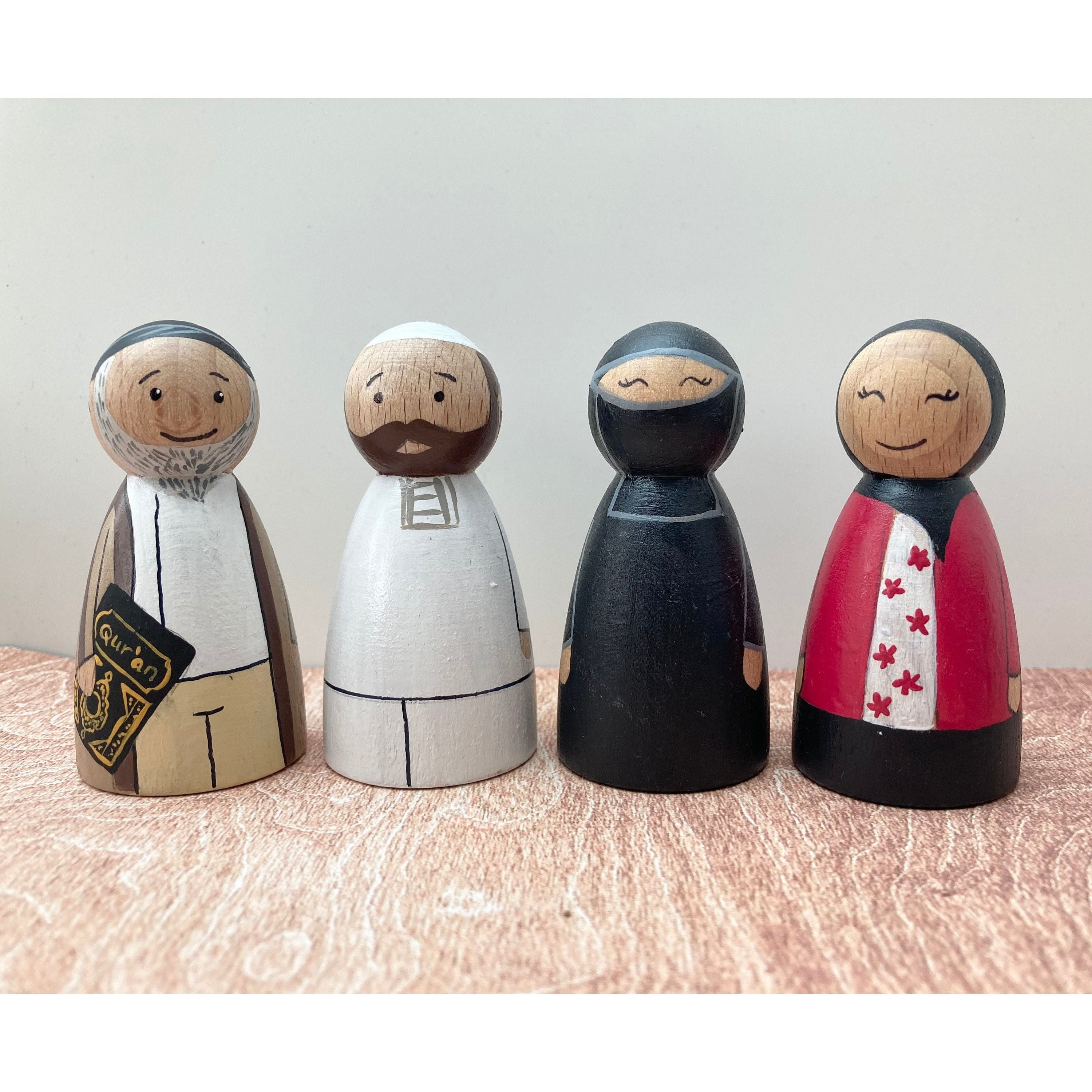 Muslim Miniature Doll Family