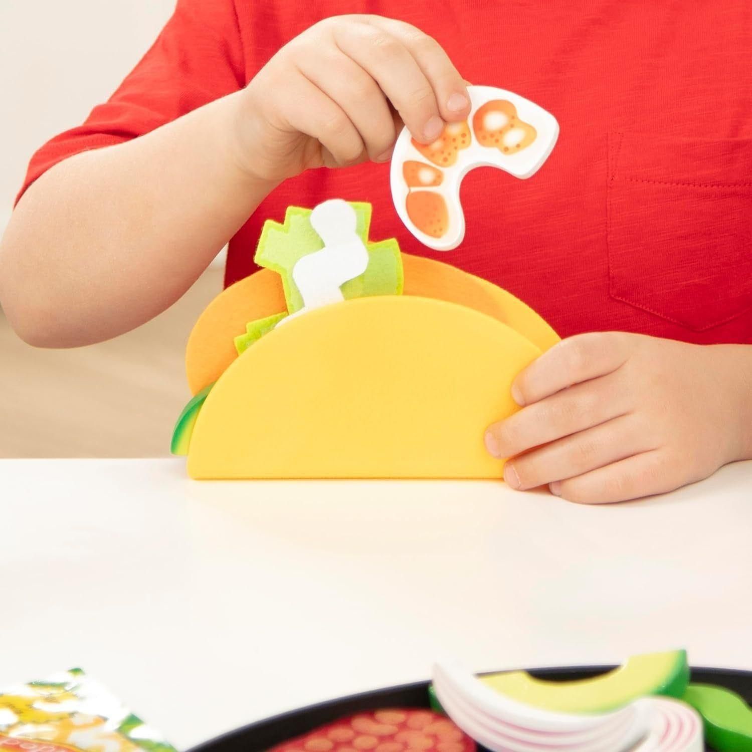 Taco & Tortilla Pretend Play Food