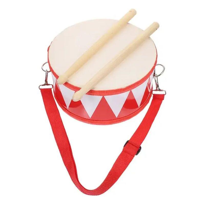 Drum Snare Percussion Toddler Marching Handinstrument Children Child Wooden 11Inch Setdrums Tom Student Performancekit