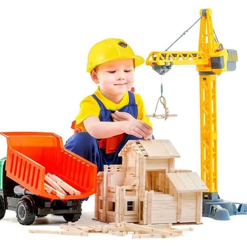 Children'S Simulation Construction Hat Play House Toys Yellow Plastic Cap Engineer Boys Costume Engineering Dress up Props